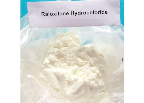 Anti cloridrato di Raloxifene degli steroidi dell'estrogeno di CAS 82640-04-8 per cancro al seno